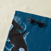 Whale Art Strandtuch (Beispiel)