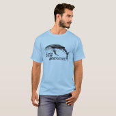 Whale-Aufruf: Rett dir selbst! T-Shirt (Vorne ganz)