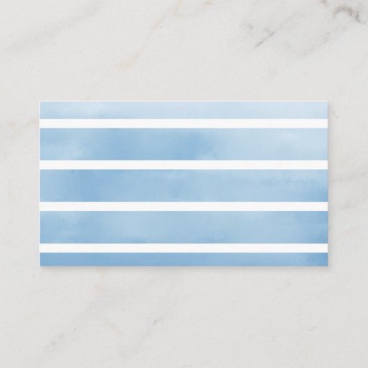 Whale Baby Shower Books for Baby Begleitkarte (Rückseite)