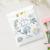 Whale Baby Shower Boy Blue Ocean Geschenktütchen (Versiegelt)