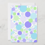 Whale Baby Shower Einladung (Rückseite)