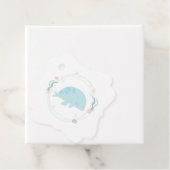 Whale Baby Shower Geschenkanhänger (Beispiel)