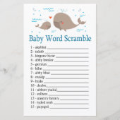 Whale Baby Wortspiel (Vorderseite)