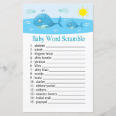 Whale Baby Wortspiel (Vorderseite)