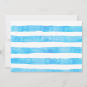 Whale-Babydusche Einladung (Rückseite)