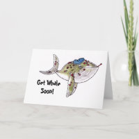 Whale bald auf Karte