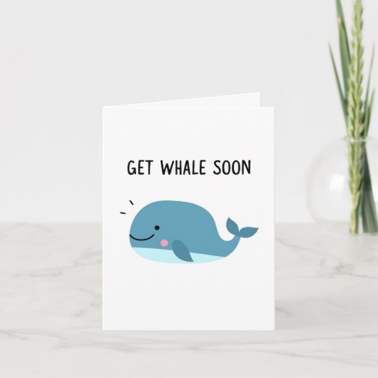 Whale Bald Whale Pub Card erhalten Karte (Vorderseite)