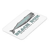 Whale Beach Bum Magnet (Linke Seite)