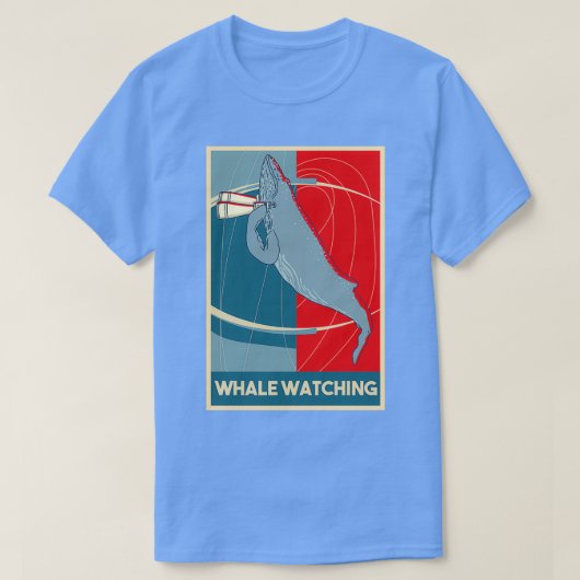 Whale beim Whalewatching Ozean Naturalist-Geschenk T-Shirt (Design vorne)