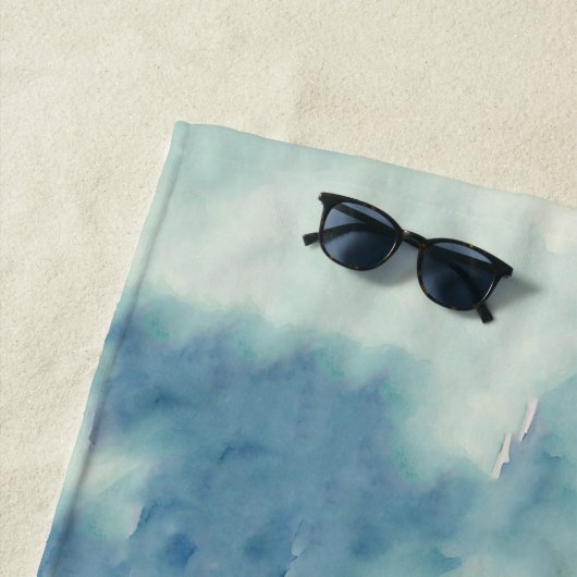 Whale Birthday Strandtuch (Beispiel)