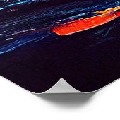 Whale Blauer Wal Tierentdeckungsabenteuer Natur Poster (Ecke)