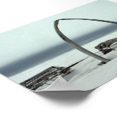 Whale Bone Rib Arc and Skin Boat Frames at Barrow Poster (Ecke)