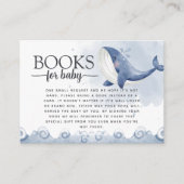 Whale Book Request for Baby Insert Card (Vorderseite)