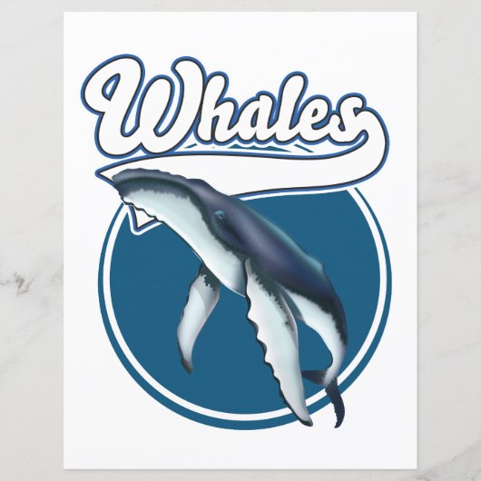 Whale-Cartoon-Logo (Vorderseite)