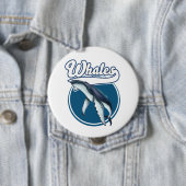 Whale-Cartoon-Logo Button (Beispiel)
