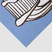 Whale Cartoon Seidenpapier (Detail)