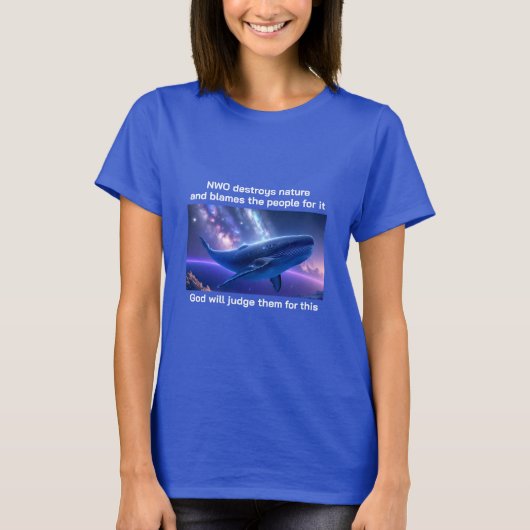 Whale Comeback (dunkel) T - Shirt (Vorderseite)