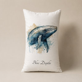 Whale Cove Coastal Bedroom Akzent   Lendenkissen