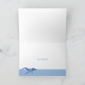 Whale Dankeschön-Karte Dankeskarte (Innenseite)