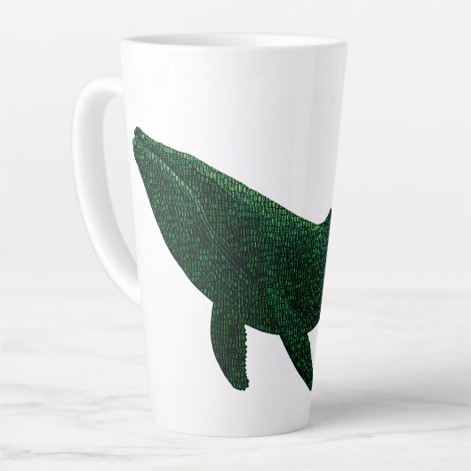 Whale der Code-Tasse Milchtasse (Linke Ecke)