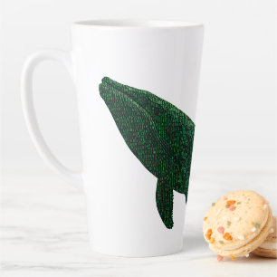 Whale der Code-Tasse Milchtasse