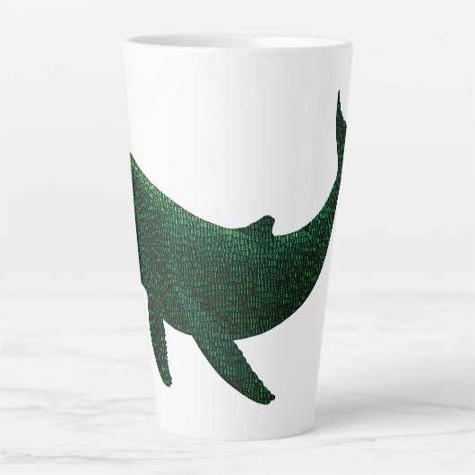 Whale der Code-Tasse Milchtasse (Vorderseite)