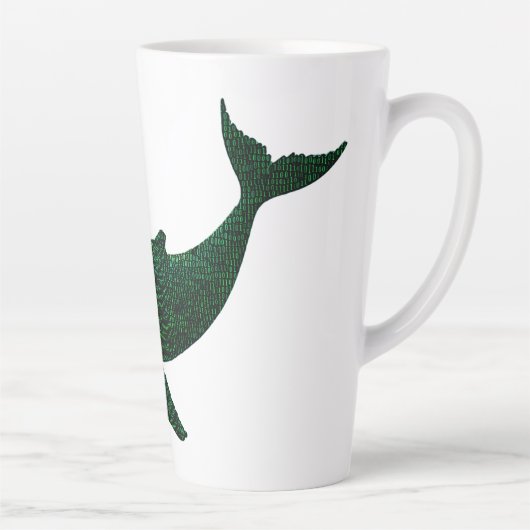 Whale der Code-Tasse Milchtasse (Rechts)