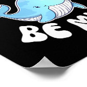 Whale du bist meins poster (Ecke)
