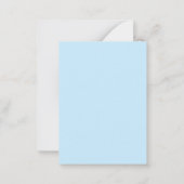 Whale du mein Valentine? Mitteilungskarte (Rückseite)