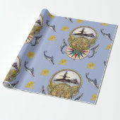 Whale eines Tale Wrapping Paper Geschenkpapier (Ungerollt)
