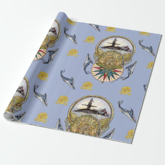 Whale eines Tale Wrapping Paper Geschenkpapier