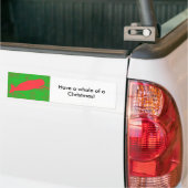 Whale eines Weihnachtsgebäcks - Autoaufkleber (Auf Lkw)