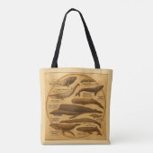 Whale eye/whale species tote tasche (Rückseite)