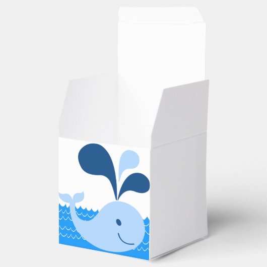 Whale Favor Geschenkschachtel (Geöffnet)