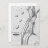 Whale Feiertagskarte (Vorne/Hinten)