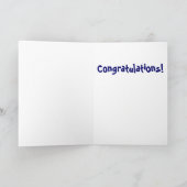 Whale fertig! Glückwunsch-Karte Karte (Innenseite)