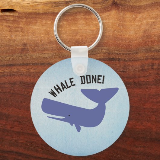 Whale Fertig Schlüsselanhänger (Vorderseite)