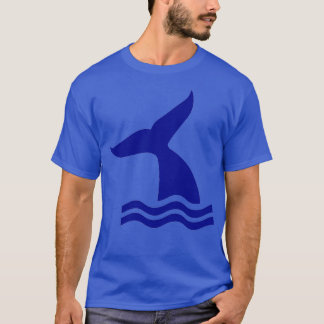 Whale-Finning-Wellen T-Shirt