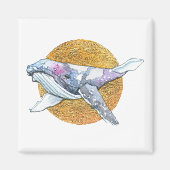 Whale Float Magnet (Vorne)