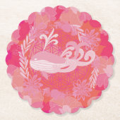 Whale flower of life untersetzer (Vorderseite)