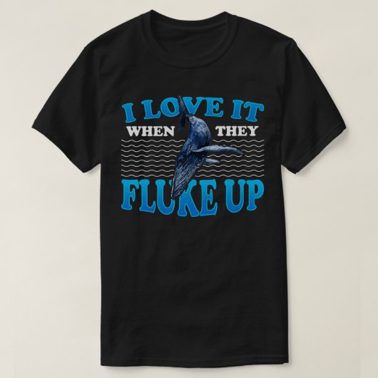 Whale Fluke Up T-Shirt (Design vorne)