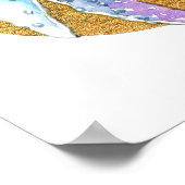 Whale Fly Poster (Ecke)