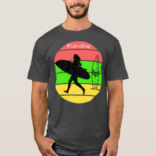 Whale fun diving t 1 T-Shirt