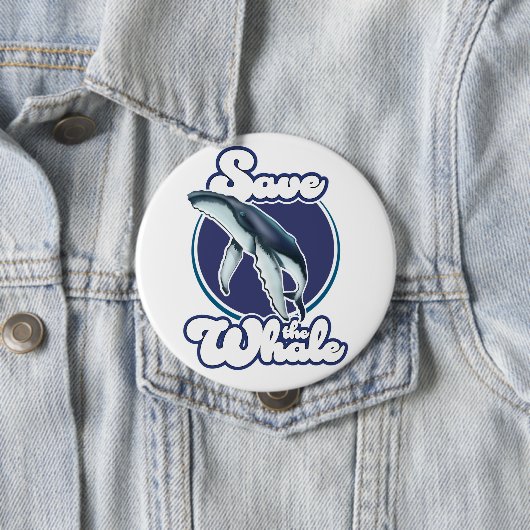 Whale gerettet button (Beispiel)