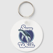 Whale gerettet schlüsselanhänger (Vorderseite)