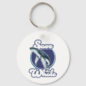 Whale gerettet schlüsselanhänger (Rückseite)