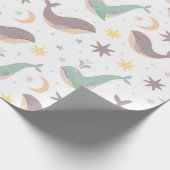 Whale Geschenkpapier (Ecke)