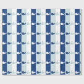 Whale Geschenkpapier (Flach)