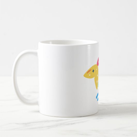 Whale-Geschichte Kaffeetasse (Links)