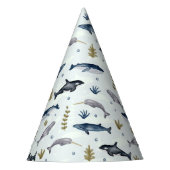 Whale-Geschichte Partyhütchen (Vorderseite)